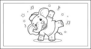 coloriage Danseuse updated pour enfants a imprimer