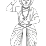 coloriage Danseuse updated pour enfants a imprimer