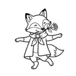 coloriage Danseuse updated pour enfant à imprimer