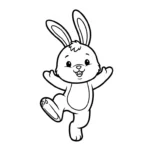 coloriage Danseuse updated de pour enfants