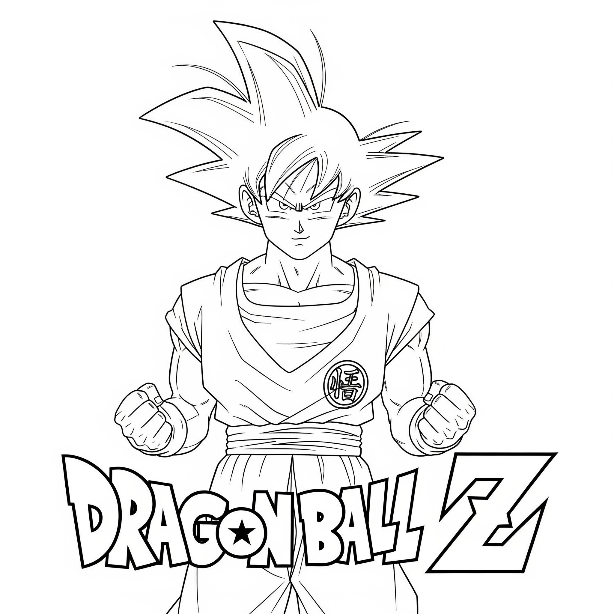 Tranh tô màu Dragon Ball Z