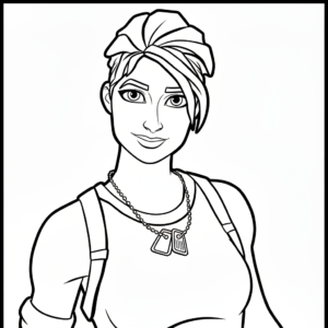 coloriage Fornite update à imprimer pdf gratuit