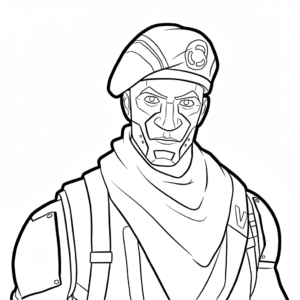 imprimer coloriage Fornite update gratuit