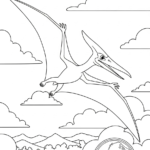 coloriage Jurassic World update pour enfant de 2 ans