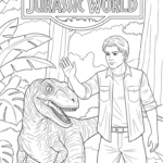 coloriage Jurassic World update d
