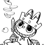 coloriage Labubu pour enfant de 8 ans