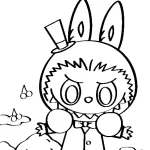 coloriage Labubu gratuit