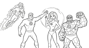 coloriage Marvel update gratuit pour enfants