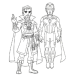 coloriage Marvel update à imprimer pdf gratuit