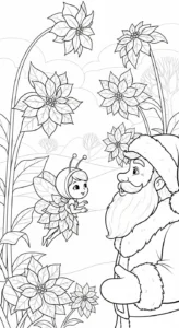 coloriage Pere Noël updated a telecharger