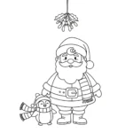 coloriage Pere Noël updated et dessins