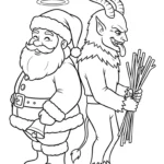 coloriage Pere Noël updated gratuit en ligne