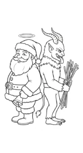 coloriage Pere Noël updated gratuit en ligne