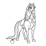 coloriage Raiponce update pour enfant à imprimer