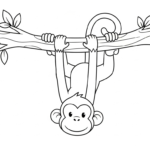 coloriage Singe updated et dessins