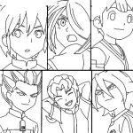coloriage inazuma eleven gratuit a imprimer