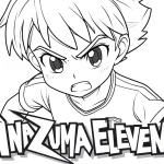 coloriage inazuma eleven a colorier en ligne gratuitement