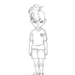 coloriage inazuma eleven à imprimer