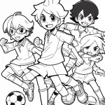 coloriage inazuma eleven gratuit à imprimer