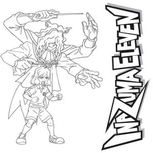 coloriage inazuma eleven pour enfants a imprimer gratuit