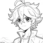 coloriage inazuma eleven à imprimer a4