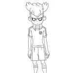 coloriage inazuma eleven pour enfants