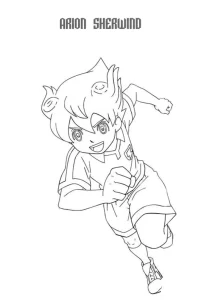 coloriage inazuma eleven à imprimer a4