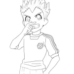 coloriage inazuma eleven gratuit en ligne
