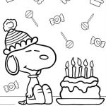 coloriage joyeux anniversaire à imprimer pour enfant de 9 ans