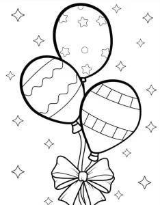 coloriage joyeux anniversaire à imprimer