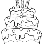 coloriage joyeux anniversaire à imprimer pour enfant de 8 ans
