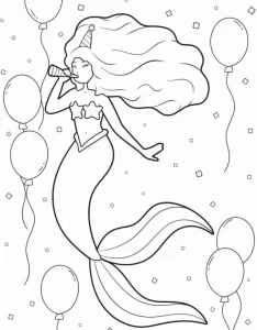 coloriage joyeux anniversaire gratuit a imprimer