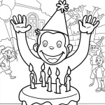 coloriage joyeux anniversaire à imprimer pour enfants