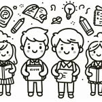 coloriage septembre maternelle a telecharger