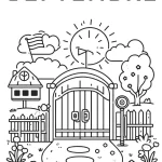 coloriage septembre maternelle d