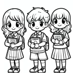 coloriage septembre maternelle pour enfant a imprimer gratuit