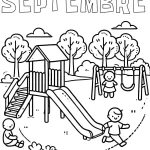 coloriage septembre maternelle à imprimer a4