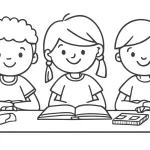 coloriage septembre maternelle a imprimer pour enfant de 4 ans