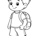 imprimer coloriage septembre maternelle pour enfant