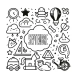 image de coloriage septembre maternelle pour enfant