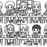 coloriage septembre maternelle pour enfants à imprimer
