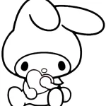 coloriage my melody a imprimer gratuitement