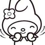coloriage my melody a imprimer pour enfant de 4 ans
