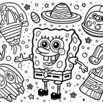 coloriage spongebob coloring pages a telecharger