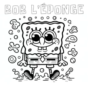 coloriage spongebob coloring pages pour enfants à imprimer