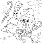 coloriage spongebob coloring pages pour enfant de 2 ans