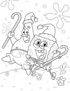 coloriage spongebob coloring pages pour enfant de 2 ans