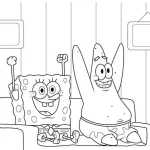 coloriage spongebob coloring pages à imprimer
