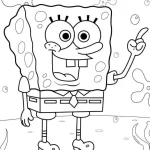 coloriage spongebob coloring pages a imprimer pour enfant de 4 ans