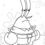 coloriage spongebob coloring pages à imprimer pour enfant de 4 ans